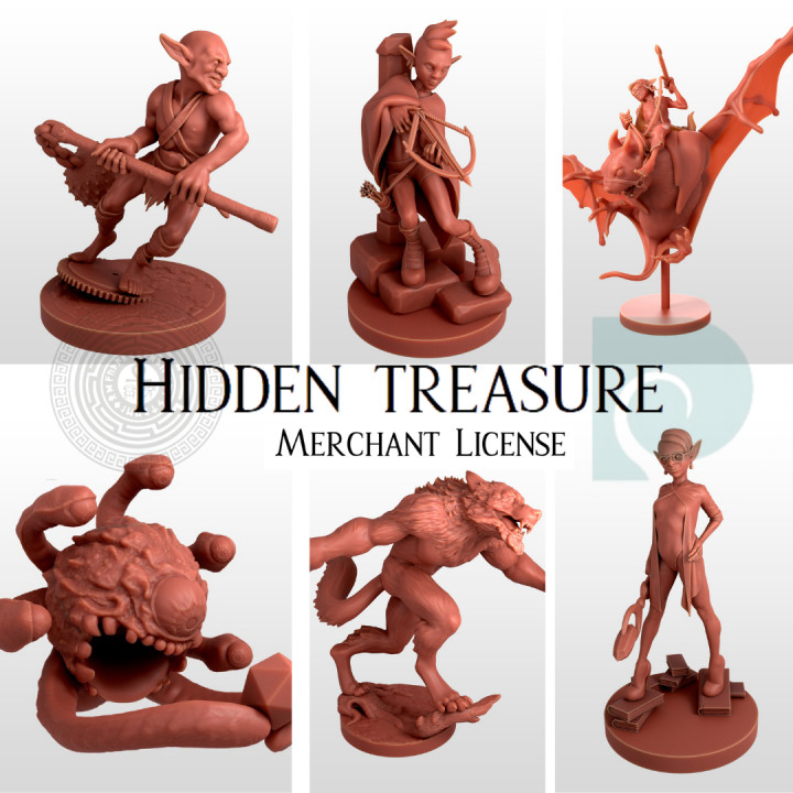 Hidden Treasure Merchant (Portalgoblin)'s Cover