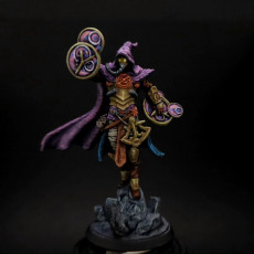 Picture of print of Naxar, Master Of Time (Chronomancer)