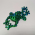 Gemstone Frog print image