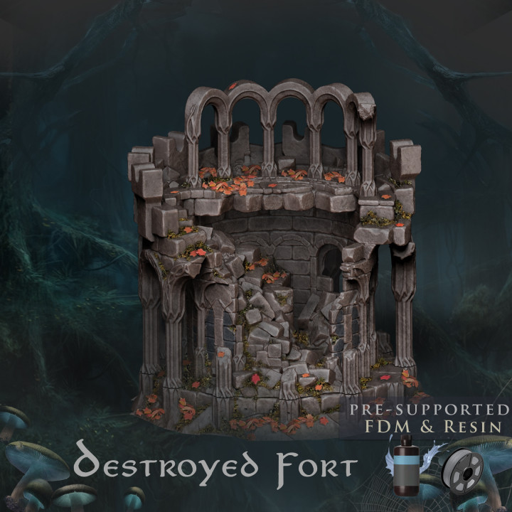 Destroyed Elven Fort's Cover
