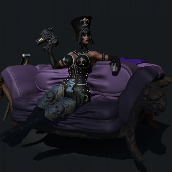 Vernetta on the couch's Cover