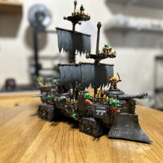 Picture of print of Gobs Pearl Battle Ship