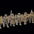 Medieval Warrior Priest Miniatures (32mm, modular) image