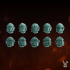 Lunar Knights Heads Set x10 image