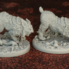 Picture of print of Royal Battle Lynxes /EasyToPrint/ /Pre-supported/
