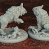 Royal Battle Lynxes /EasyToPrint/ /Pre-supported/ print image