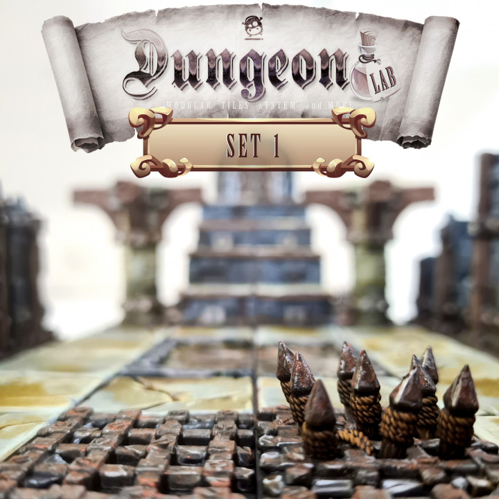 Dungeon Lab - SET 1's Cover