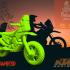 Motorcycle Rallye Dakar - print in place image
