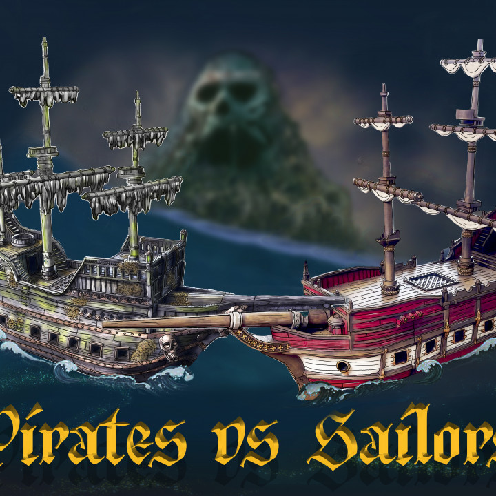 Pirates vs Sailors: Nightmare at Sea's Cover