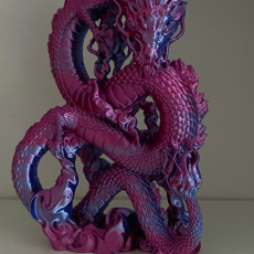 Picture of print of Azure Cloud Wyrm
