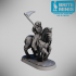 Mounted Grim Reaper! Supportless & Easy to print - for FDM and resin image