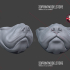 Bulldog Cosplay Mask 3D Print Model - STL File for Cosplay Halloween image