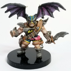 Picture of print of Bat-Guy, Mutant Warrior