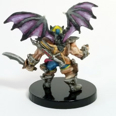 Picture of print of Bat-Guy, Mutant Warrior