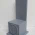 50mm Square Plinth with 80mm backdrop (both curved and regular) image
