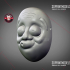 Hyottoko Japanese Cosplay Mask - 3D Print Model - STL File image