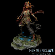 Picture of print of Rowena The Wild Sorceress [presupported]