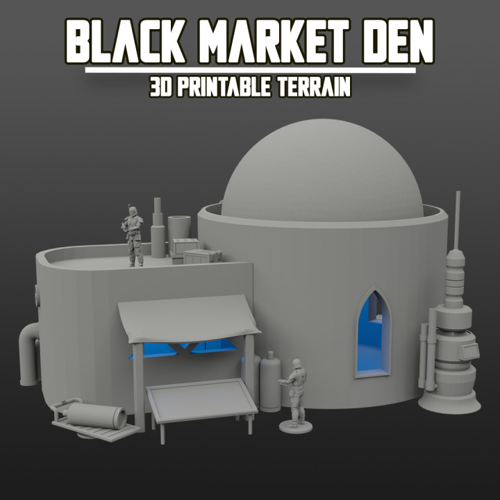 Dune One - Black Market Den - Main Building's Cover