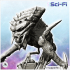 Alien creature with triple legs and fangs (14) - SF SciFi wars future apocalypse post-apo wargaming wargame image