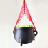 Cauldron-Shaped Plant Pot - With or Without Drain Holes - Hanging or Saucer image
