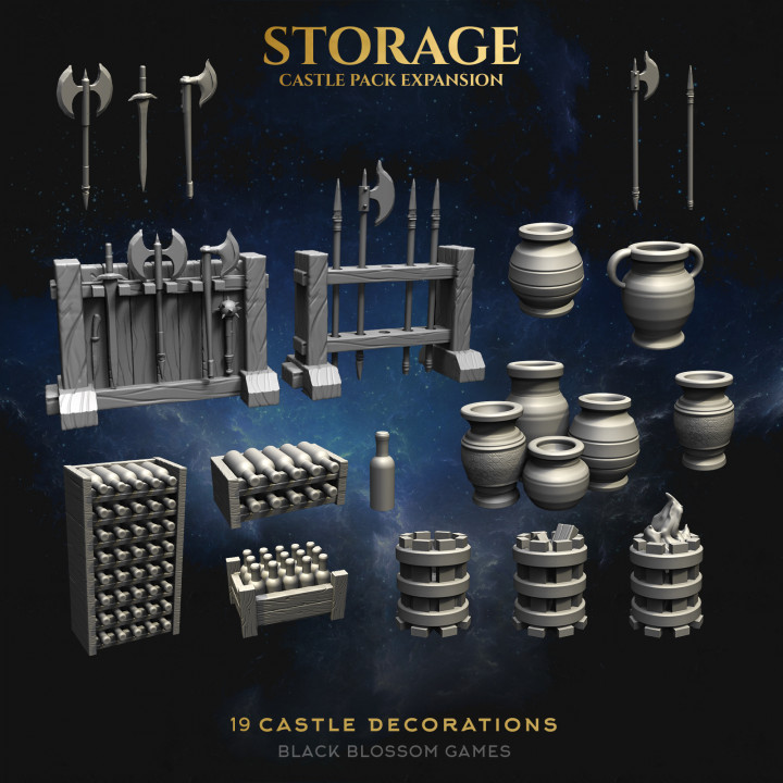 TΧAD04 Storage Decorations :: Castle Pack Terrain :: Black Blossom Games's Cover