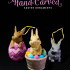 “Hand-carved” Easter Ornaments image