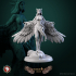 Harpy set 6 miniatures 32mm pre-supported image