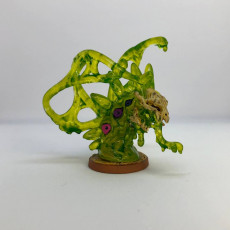 Picture of print of Slime Displacer Beast - Slime Monster -  PRESUPPORTED - Illustrated and Stats - 32mm scale