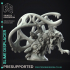 Slime Displacer Beast - Slime Monster -  PRESUPPORTED - Illustrated and Stats - 32mm scale image