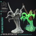 Slime Reaper - Humanoid Slime Monster -  PRESUPPORTED - Illustrated and Stats - 32mm scale image