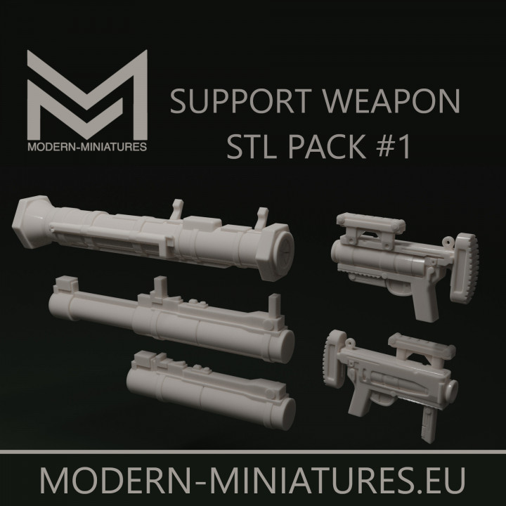 28mm Support Weapons, M320, M72 LAW, AT-4's Cover
