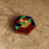 Hexagonal Puzzle Board - Montessori Toy image
