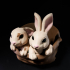 Easter Bunny Baskets - Baby Kitten image