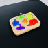 Shape Hand Grasping Board - Montessori Toy image