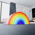 Rainbow Stacker Toy - Montessori Toy image
