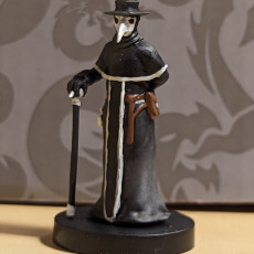 Picture of print of Plague Doctor Cleric - Tabletop Miniature