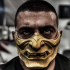 Ghost Mask Oni Samurai Cosplay Halloween - 3D Print Model STL File print image