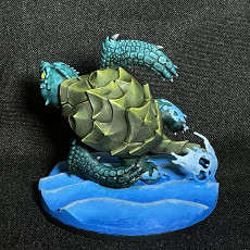 Picture of print of Baby Dragon Turtle