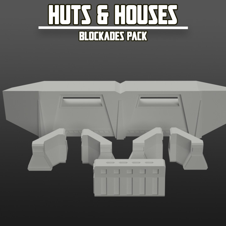 Dune One - Huts & Houses - Blockades Pack's Cover