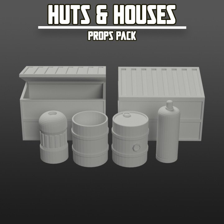 Dune One - Huts & Houses - Props Pack's Cover