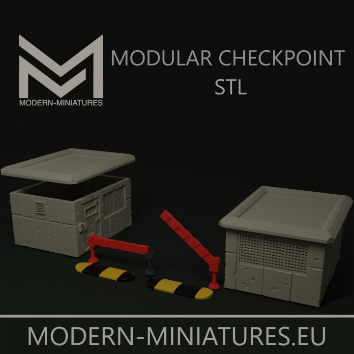 Checkpoint building  28mm modular's Cover
