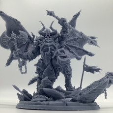 Picture of print of Thulugar, Demonic Prince (Pre-Supported)