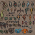 Lost Paradise Virtual Tabletop Token Set / VTT Tokens Collection image