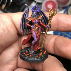 Picture of print of Succubus Sorceress - 32mm scale