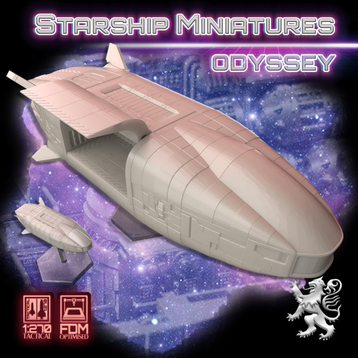 Starship Odyssey 1:270 and Tactical Miniatures's Cover