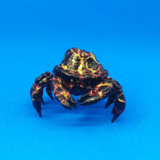 Picture of print of Crabo the Magma Crab