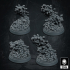 Maggot Carrion Swarms x4 (25mm Bases) image