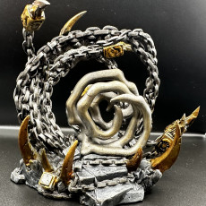 Picture of print of CHAINS PORTAL WITH ITS CHAINS EFFECT