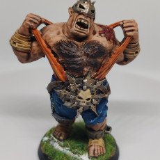 Picture of print of Ogre (Alt) - Fiends of Chaos Team + Marker