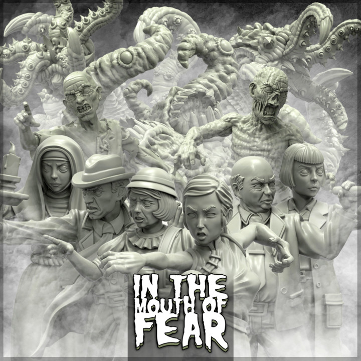 IN THE MOUTH OF FEAR - FULL PACK's Cover